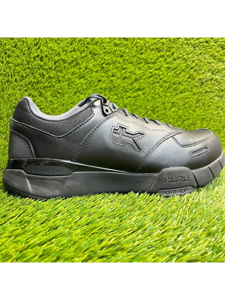 Kuru Kinetic 2.0 Womens Size 12d Black Athletic Leather Walking Shoes Sneakers